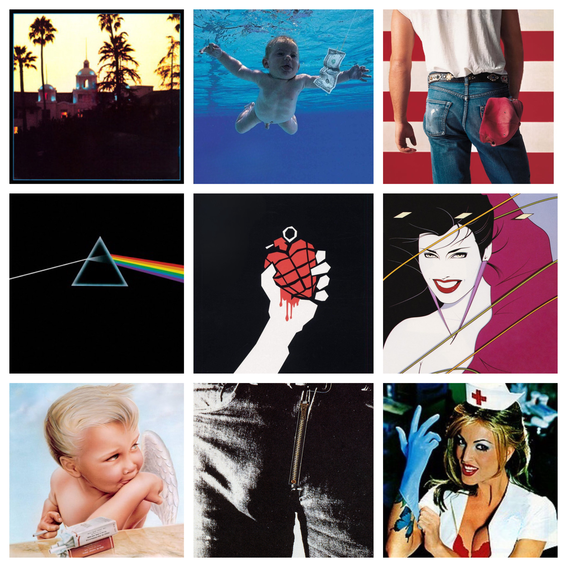 Iconic Rock Albums