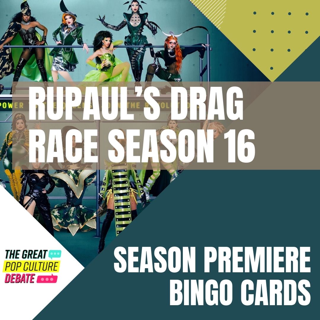 Drag Race Season 16 Bingo Cards
