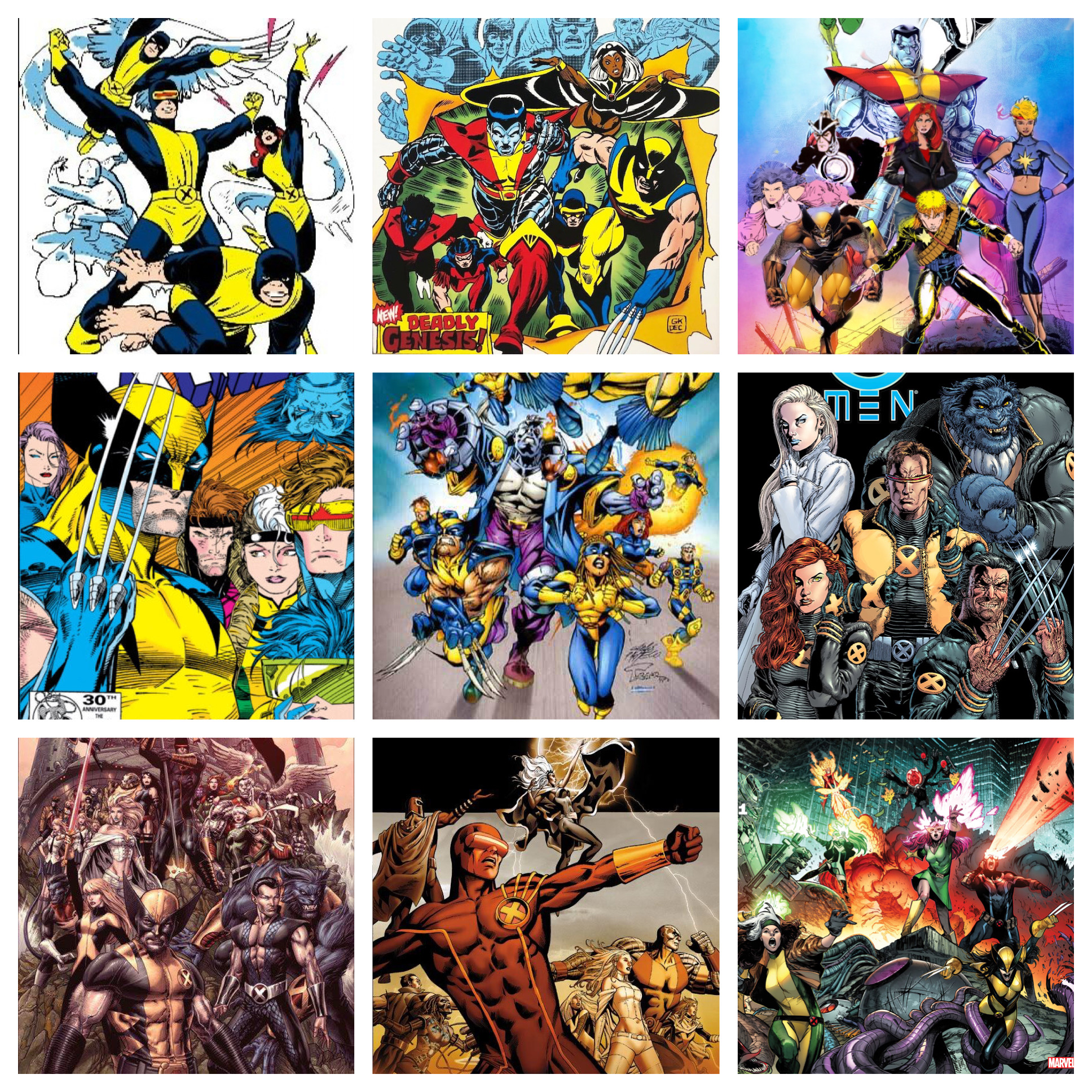 Best X-Men Team Line-Up