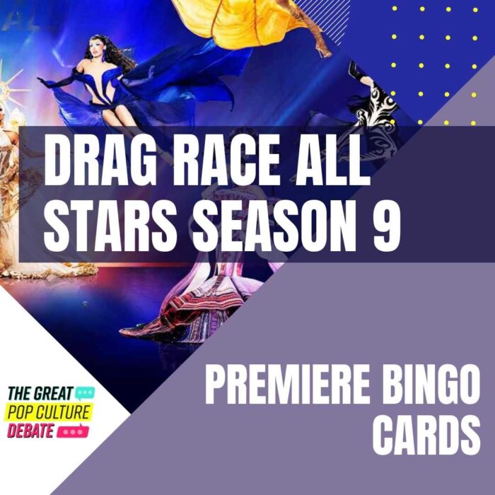 “RuPaul’s Drag Race All Stars 9” Premiere Episode Bingo Cards